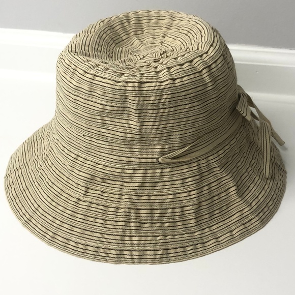 NWOT Grevi Multicolor Striped Cotton Blend Hat main image 9